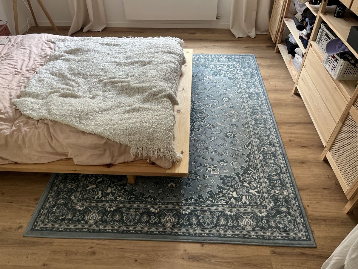 Ikea Teppiche: Teppich Kurzfloor Blau Ikea Muster – Neu (gemäss Beschreibung) aus Winterthur von jan_c5d9 5