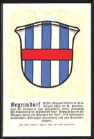 Regensdorf, Wappen auf Ähren-Ornamenten