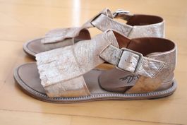 Sandale / Sandalette, Argile, Gr. 39, Leder