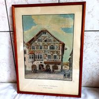 Haus zum Ritter Schaffhausen  Farb-Litho