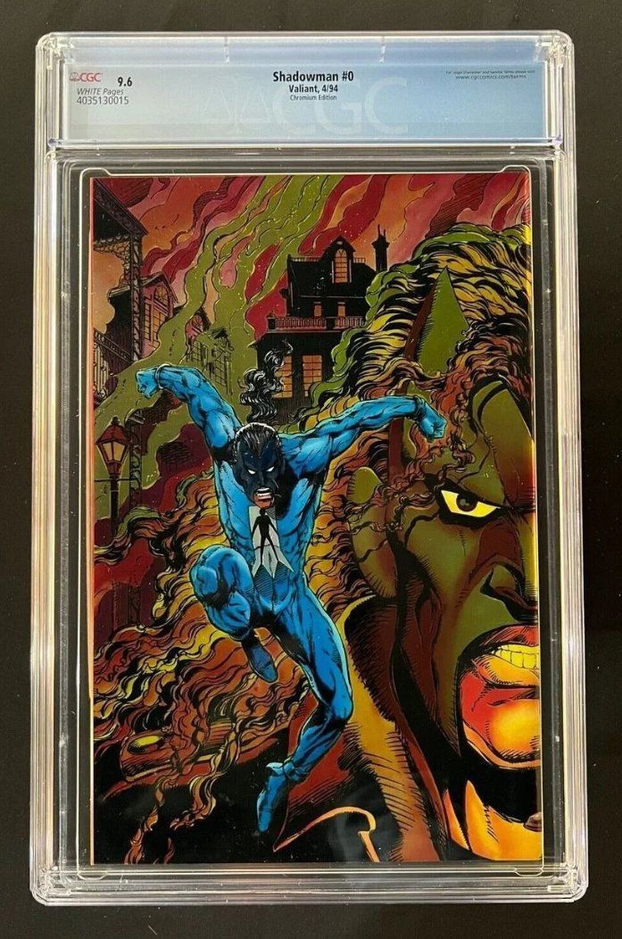 Fumetti: CGC 9.6 Shadowman #0 Wraparound Cover – Usato da Zofingen venduto da gerrymovie93 1