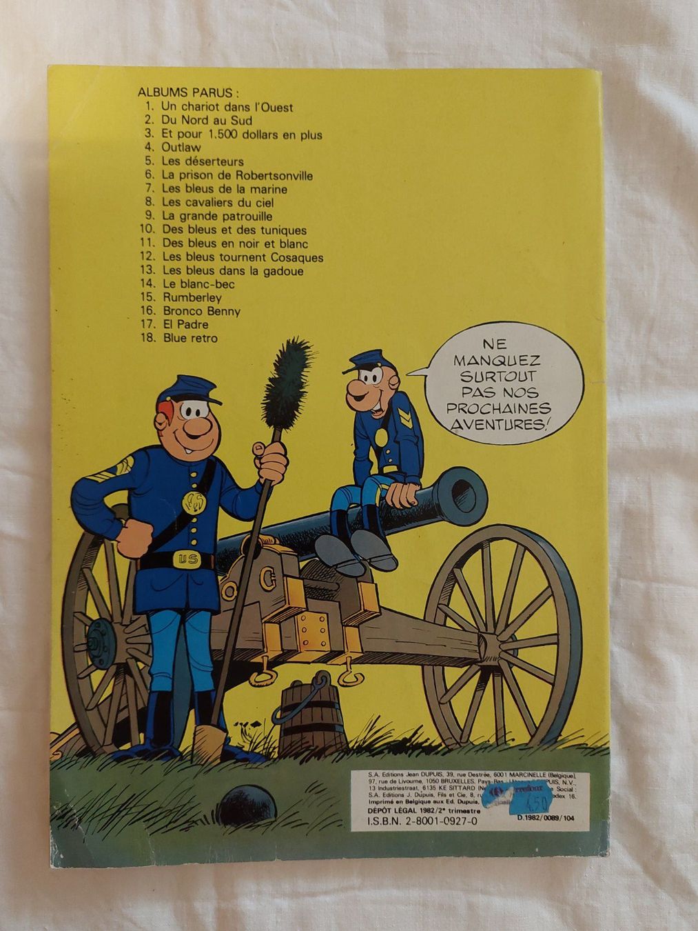Fumetti: Les Tuniques Bleues Ed. Originale 1982 BE – Usato da Genève venduto da Blu_BD 1