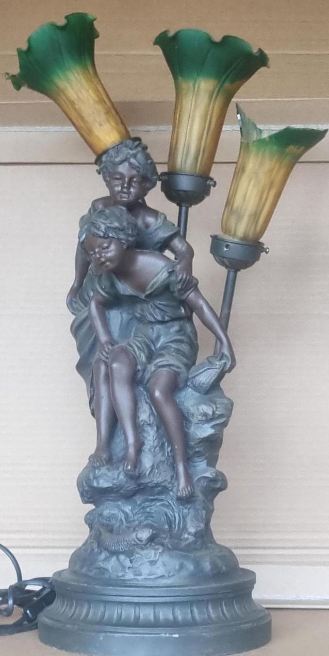 Lampade: Lampe Auguste Moreau – Difettoso da Collonges venduto da arashee 1