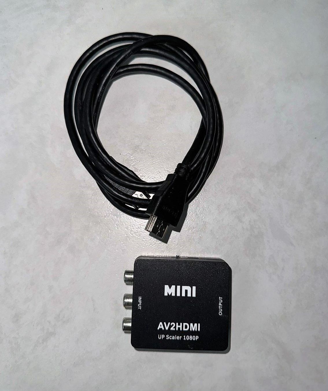 Convertitori: VIDEO Converter Mini AV2HDMI – Usato da Sempach venduto da sta_p662