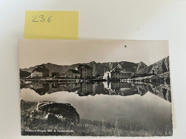 Cartoline postali: Alte Ansichtskarte Gotthard-Hospiz – Usato da Niederwil AG venduto da dahu75