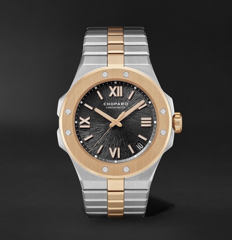 Chopard Orologi: Chopard Alpine Eagle 41mm — Acier & Or Rose – Usato da Cheyres venduto da Helvetic-Watches 1