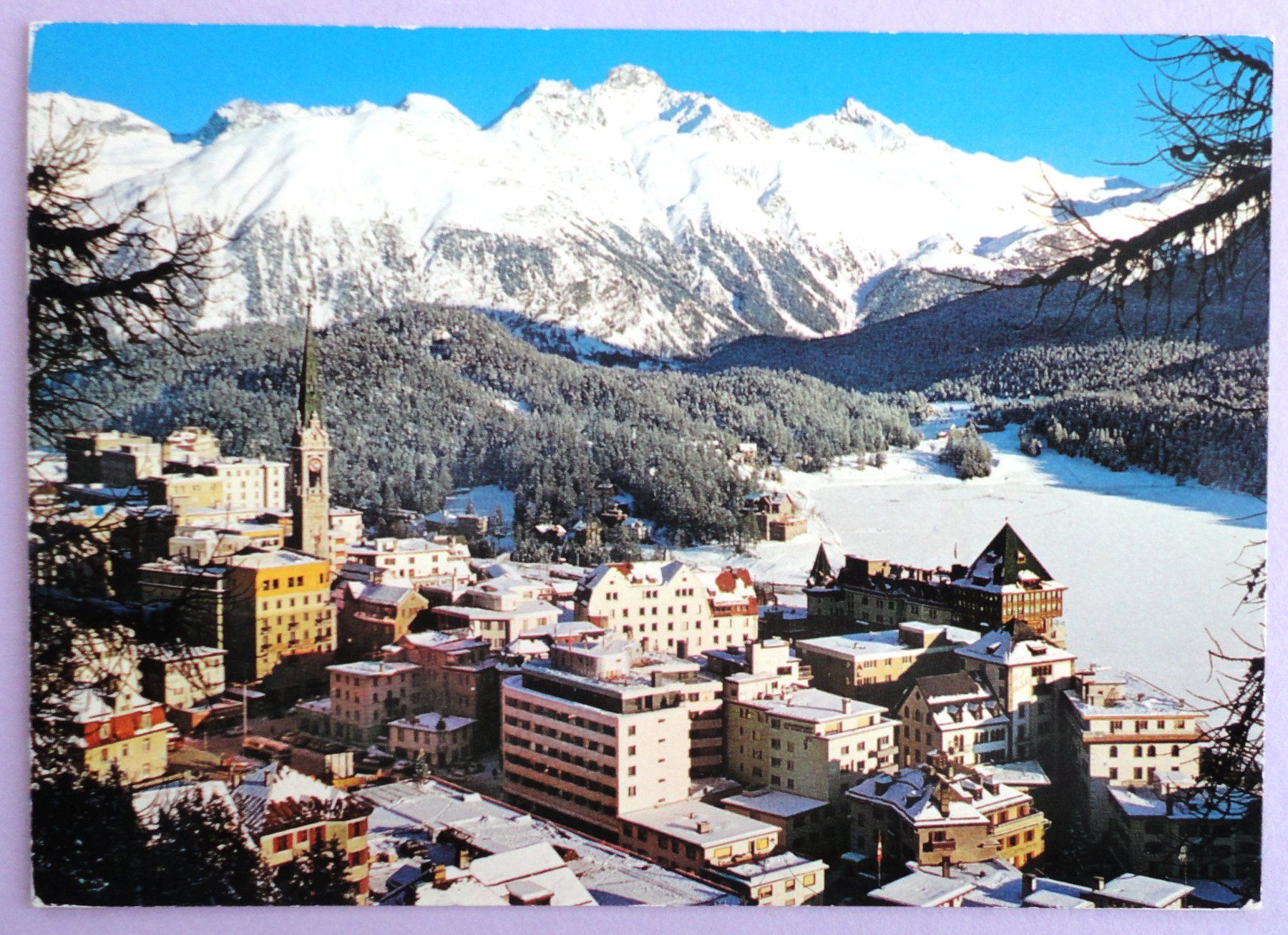 Cartoline postali: St. Moritz 1850 m ü.M. – Usato da Fétigny venduto da Billy2miny