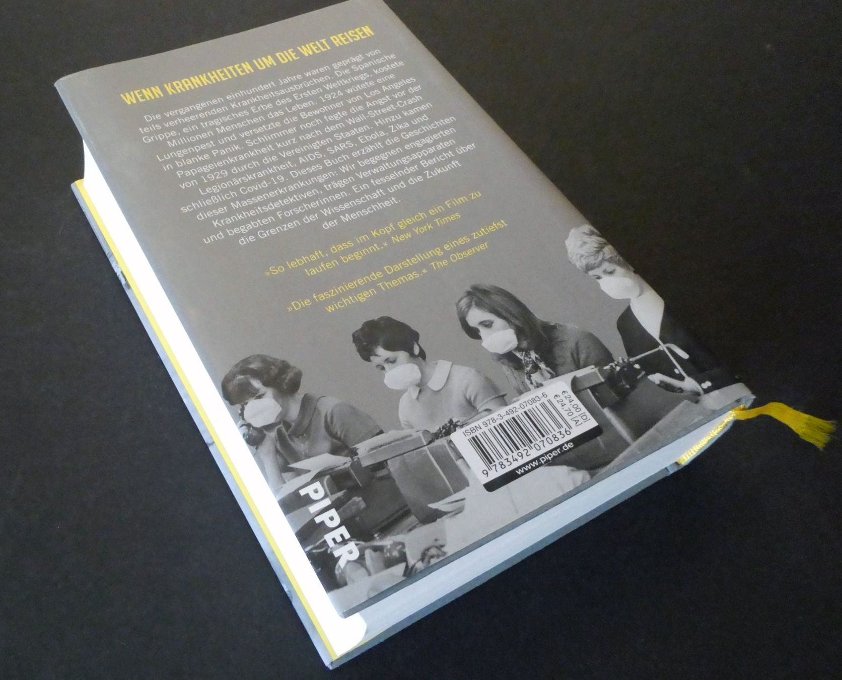 Libri: Mark Honigsbaum: Das Jahrhundert der Pandemien – Usato da Zollikofen venduto da Hci 3