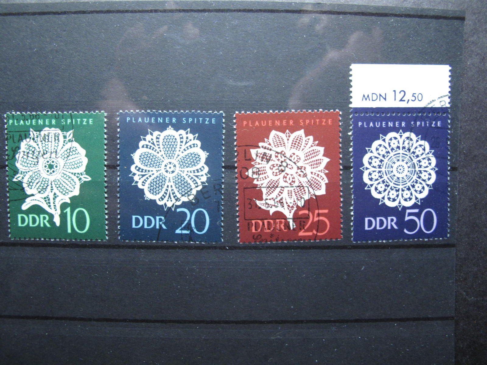 Tutti i francobolli: DDR 1966 Plauener Spitze gest. – Usato da Wil SG venduto da fva01