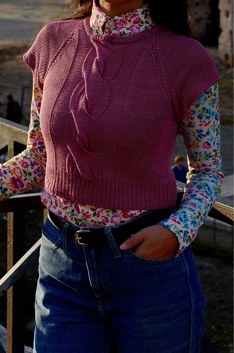 Top: Strick Tshirt – Usato da Basel venduto da BiancaCCC 1