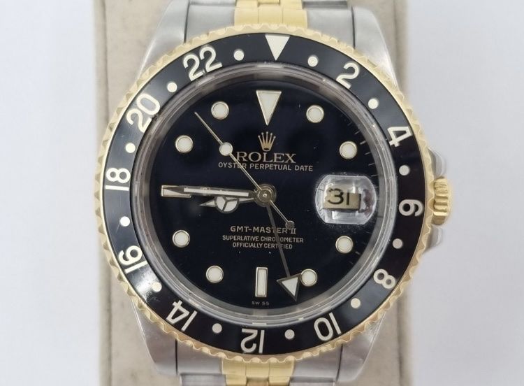 Rolex Orologi: ROLEX GMT MASTER II 18K/SS 1995 REF 16713 – Usato da Meyrin venduto da ame_shw5 2