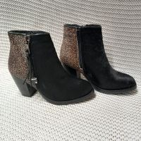 Echt-Fell Stiefeletten von BRONX Gr.38 NEU