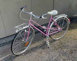 Damenvelo gebraucht, pink Marke Monda