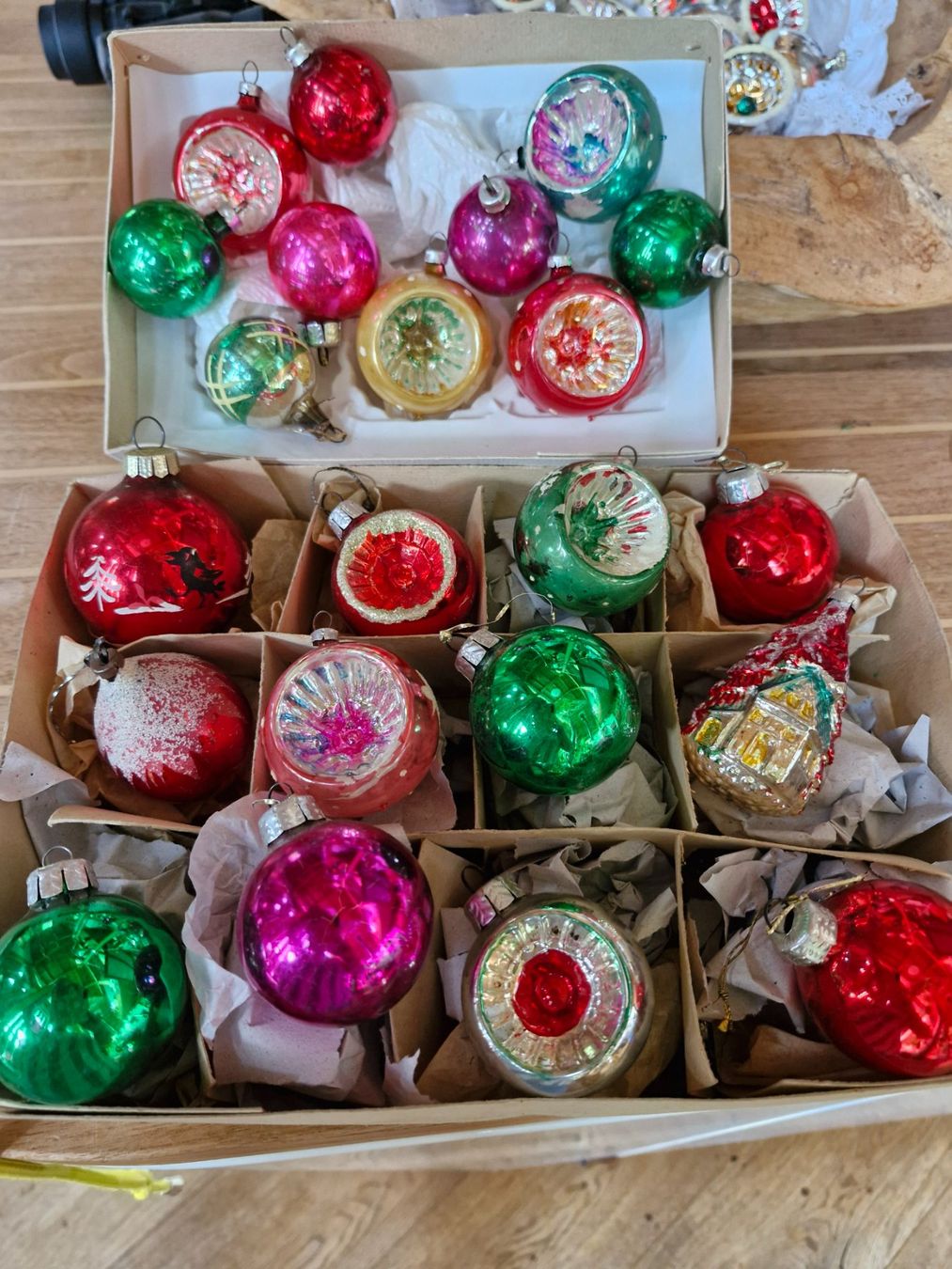 Toutes les décorations: alter Christbaumschmuck – D'occasion à Guarda par rue_bpd7