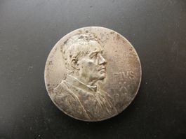 Medaille Vatikan Papst Pius X. Maria Concepta Silber 31 g