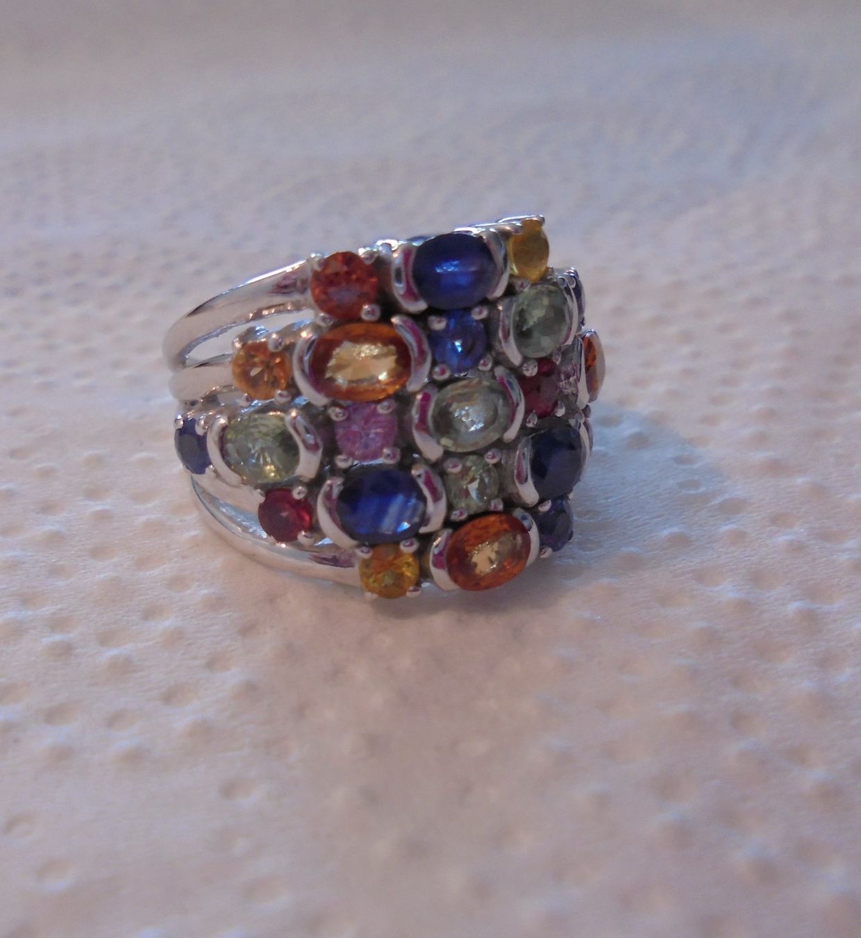 Anelli: Echtschmuck: Saphir-Silberring (53) – Nuovo (secondo la descrizione) da Zuchwil venduto da maumauchi 2