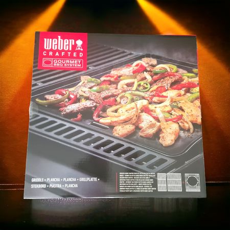 "Plancha WEBER"Crafted/Adaptable au Gourmet BBQ System