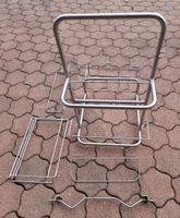 Robuster Metallkorb-Rahmen und Halterungen