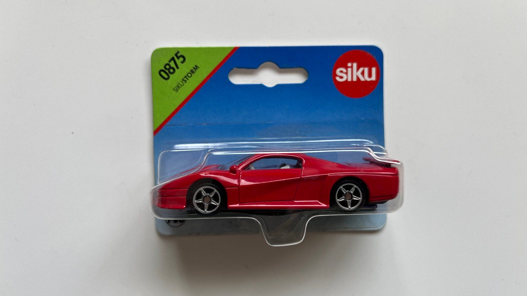 Siku Modellini d'auto: SIKU 0875 / SikuStorm (Verkehrsrot) – Nuovo e nell'imballaggio originale da Wauwil venduto da swissGadgets