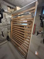 Bett-Lattenrost mit Füssen 140x200
