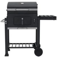 Gartengrill Grillwagen Grill Grillfläche: 56x42cm
