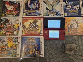 Nintendo 3DS avec 9 jeux Pokémon 
