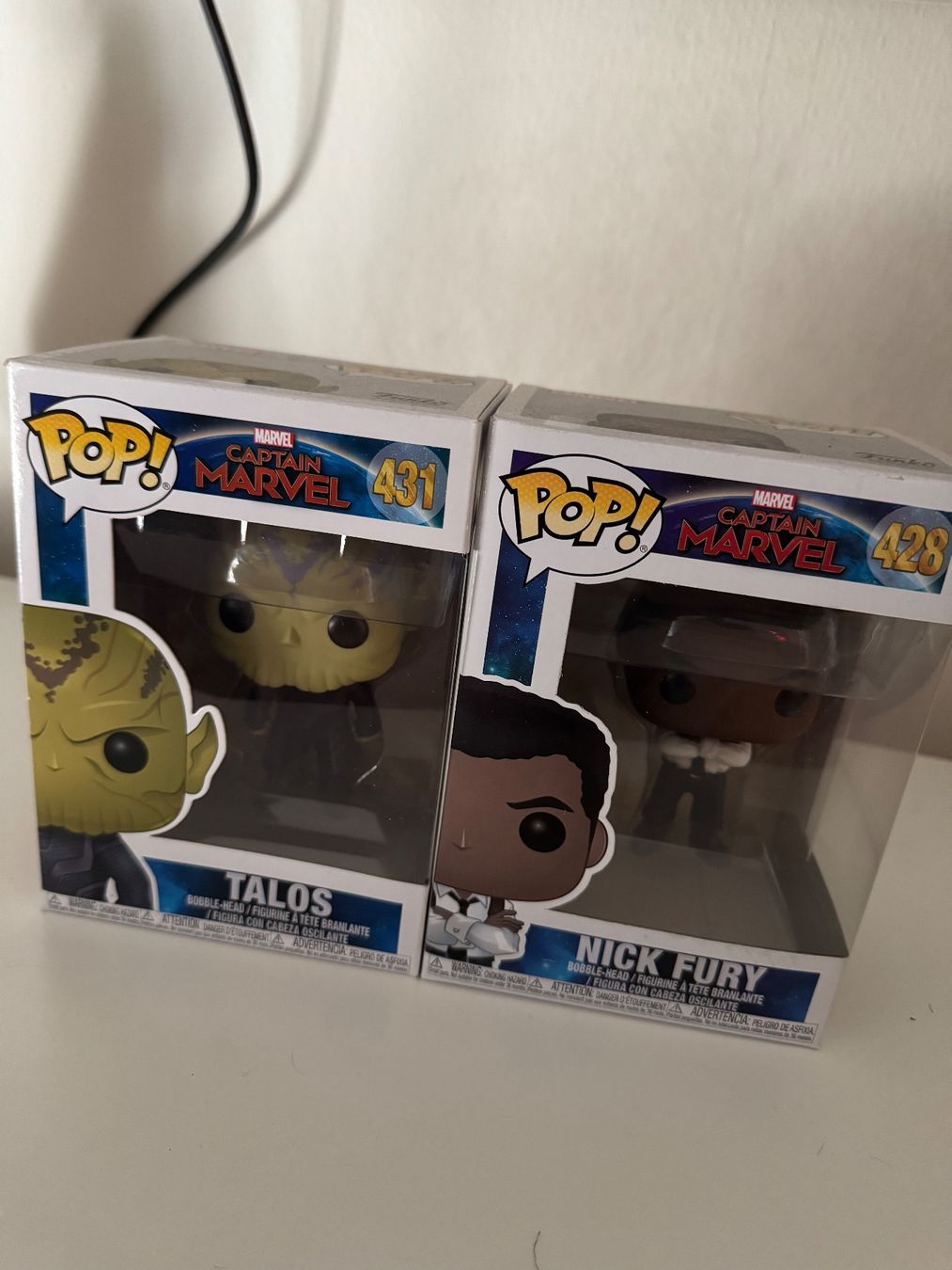 Funko Figurines: 2x Funko Pop Nick Fury & Talos – Neuf (Voir description) à Vaduz par sxmveel