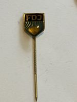 1 Anstecknadel DDR Abzeichen FDJ
