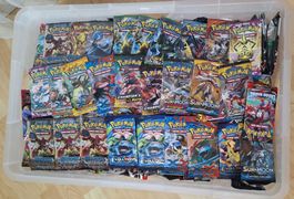 1850+ OPENED & EMPTY Pokemon Packs