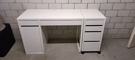 Schreibtisch Micke weiss