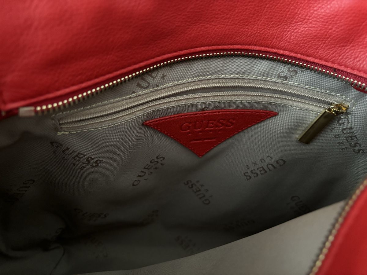 Guess Borse da donna: Sac Guess Luxe rouge en cuir – Nuovo e nell'imballaggio originale da Lonay venduto da car_l9sk 4