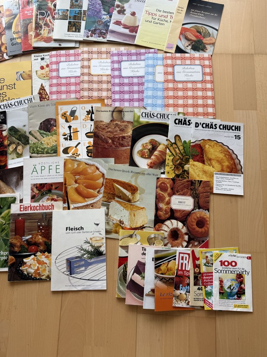 Bücher: 40+ Kochhefte & Rezeptbücher  – Gebraucht aus Bellmund von estrella01 2