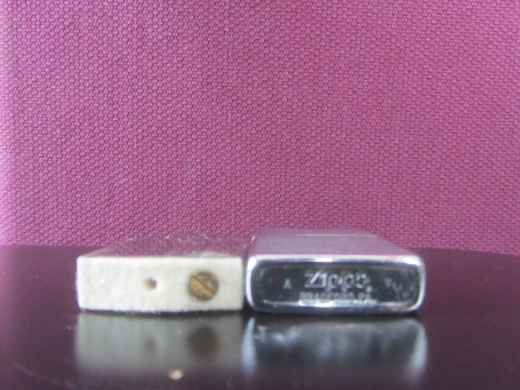 Zippo Accendini: Zippo initiales "JT" 1989 – Usato da Pampigny venduto da Calypso06 4