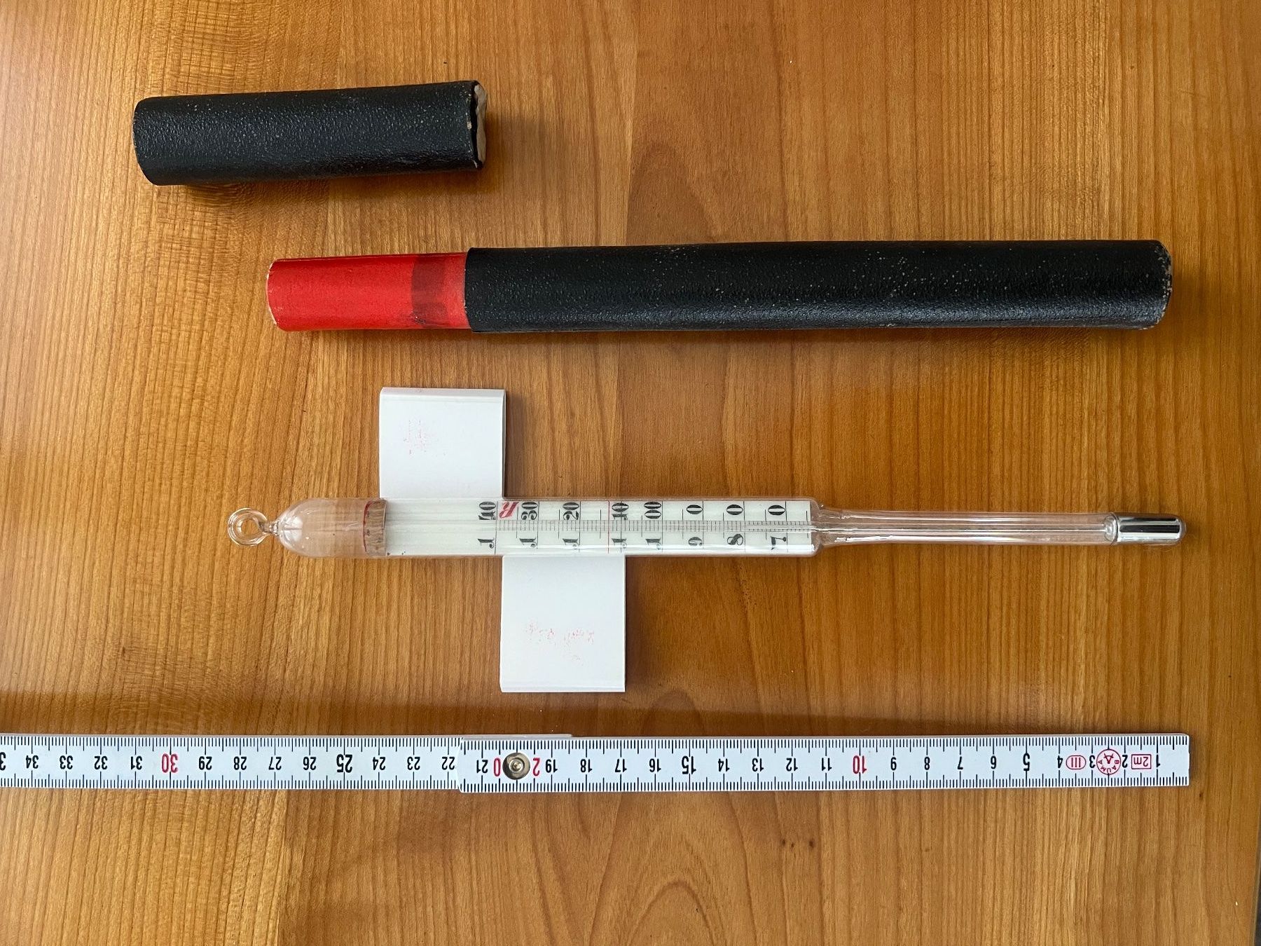 Sonstiges für Haushalt & Wohnen: Thermometer aus Glas – Gebraucht aus Solothurn von Me3