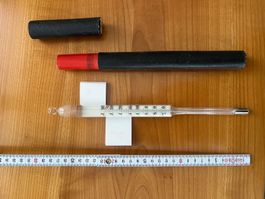 Thermometer aus Glas