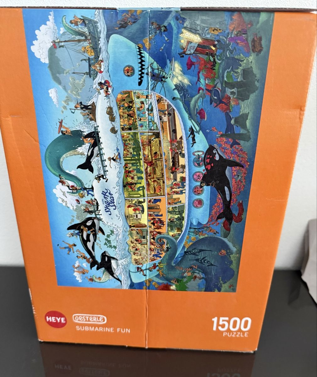 Heye Puzzle: HEYE 1500 PUZZLE  Shark Star – Usato da Pfeffikon LU venduto da pepino17 3