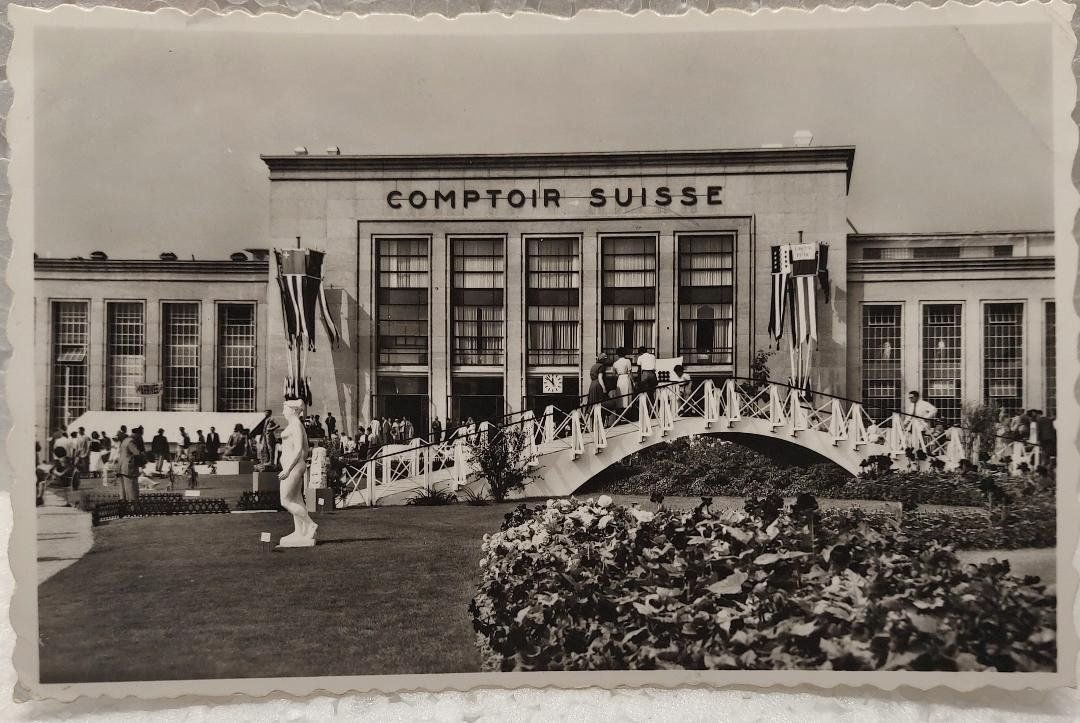 Ansichtskarten: LAUSANNE - Comptoir Suisse - 1951 – Gebraucht aus Delémont von Domdom1