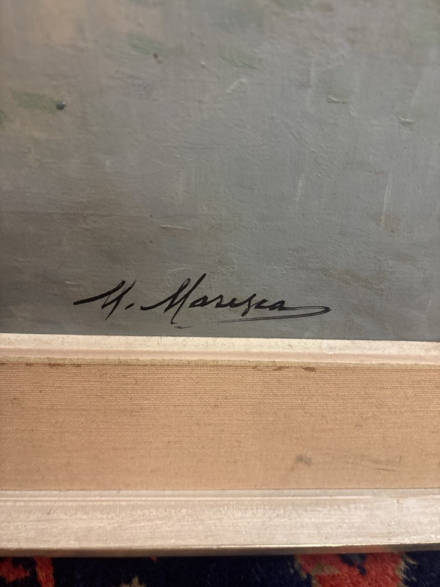 Gemälde: Original Oelbild von Mario Maresca 1877-1959 – Gebraucht aus Chur von Diversico2010 2