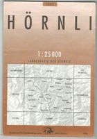 Landkarte Hörnli 1990