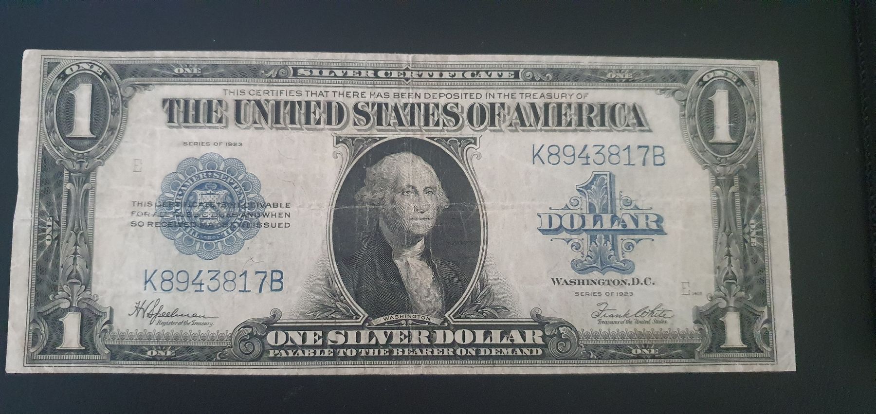Banconote: 1 Dollar 1923 (One silver Dollar) – Usato da Baden venduto da chris94