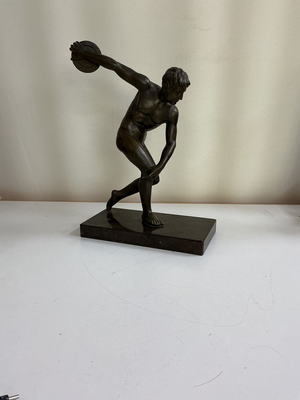 Statuette: Diskuswerfer Diskobolos – Usato da Bern venduto da vielerart
