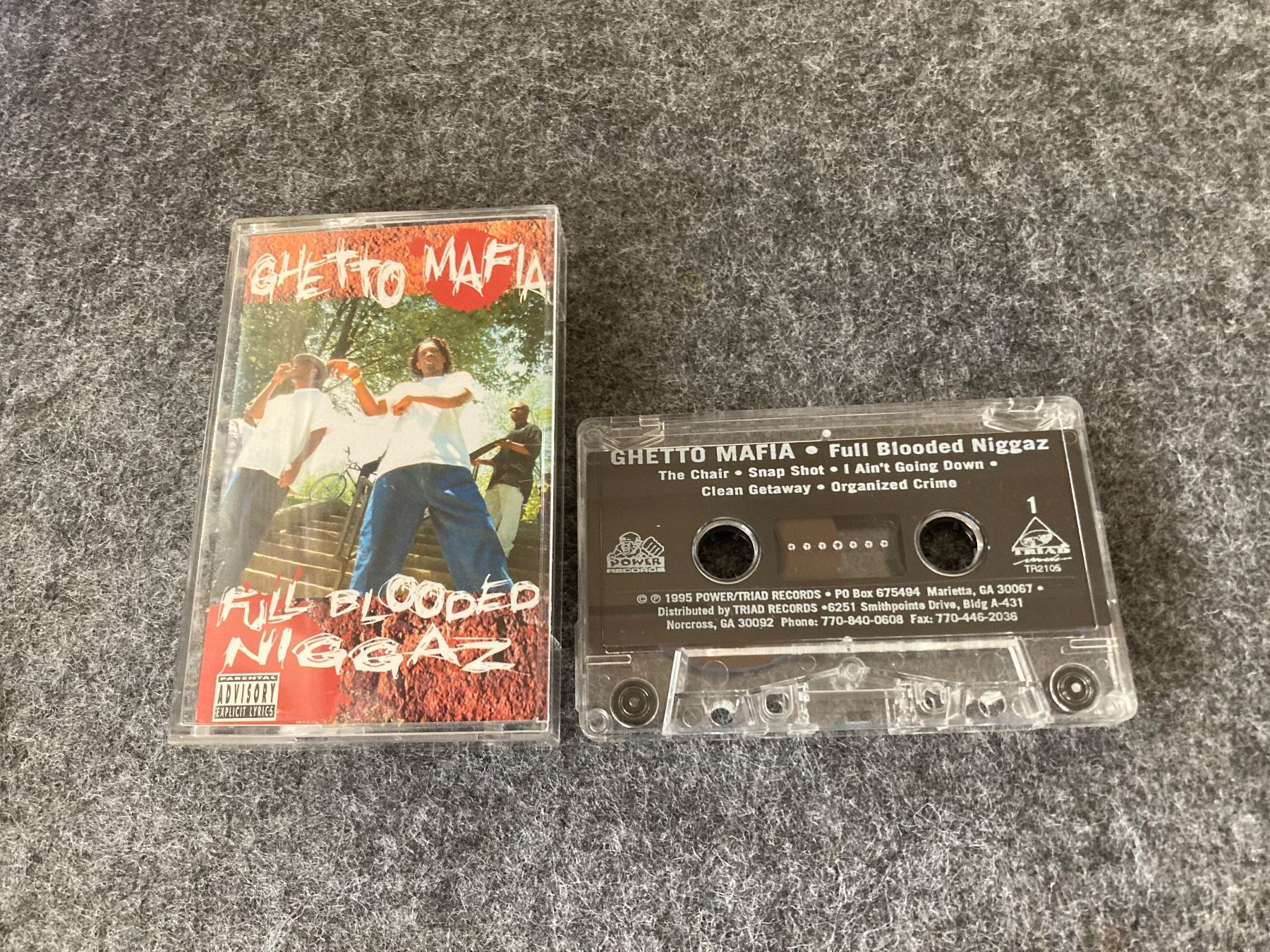 Musicassette: Ghetto Mafia - Full Blooded Niggaz (MC) – Usato da Fribourg venduto da Karushi 3