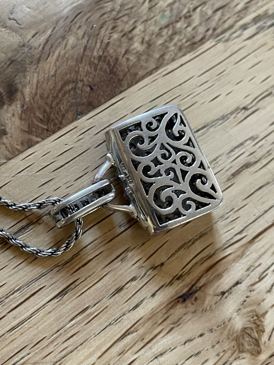 Catenine: Halskette mit Anhänger 925 Silber – Usato da Flawil venduto da Naphtali 4