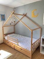 Kinderbett 90x200 cm - Hausbett