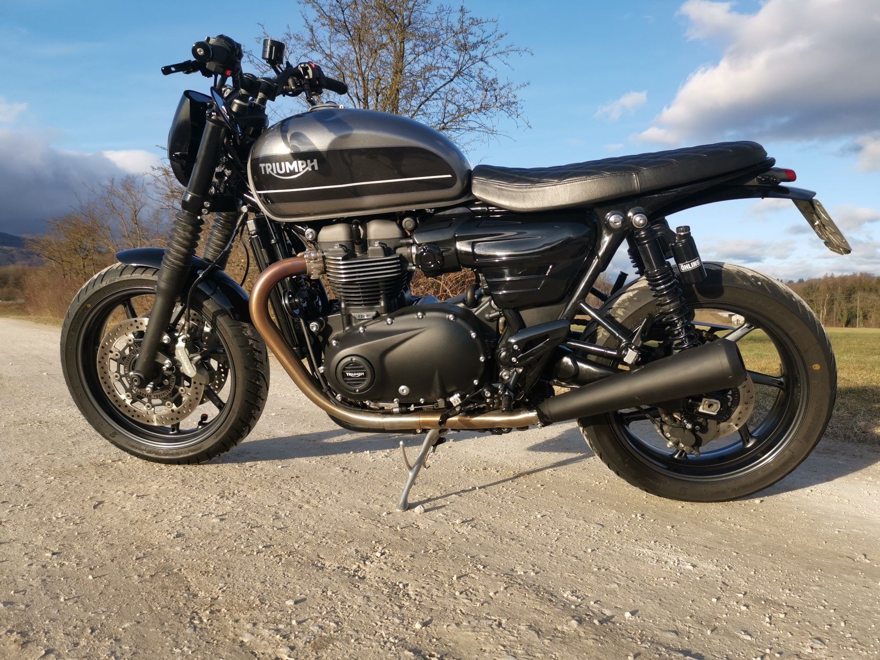 Triumph Strada: Triumph Speed Twin 1200 Custom – Usato da Trimbach venduto da ZweirAdler 2