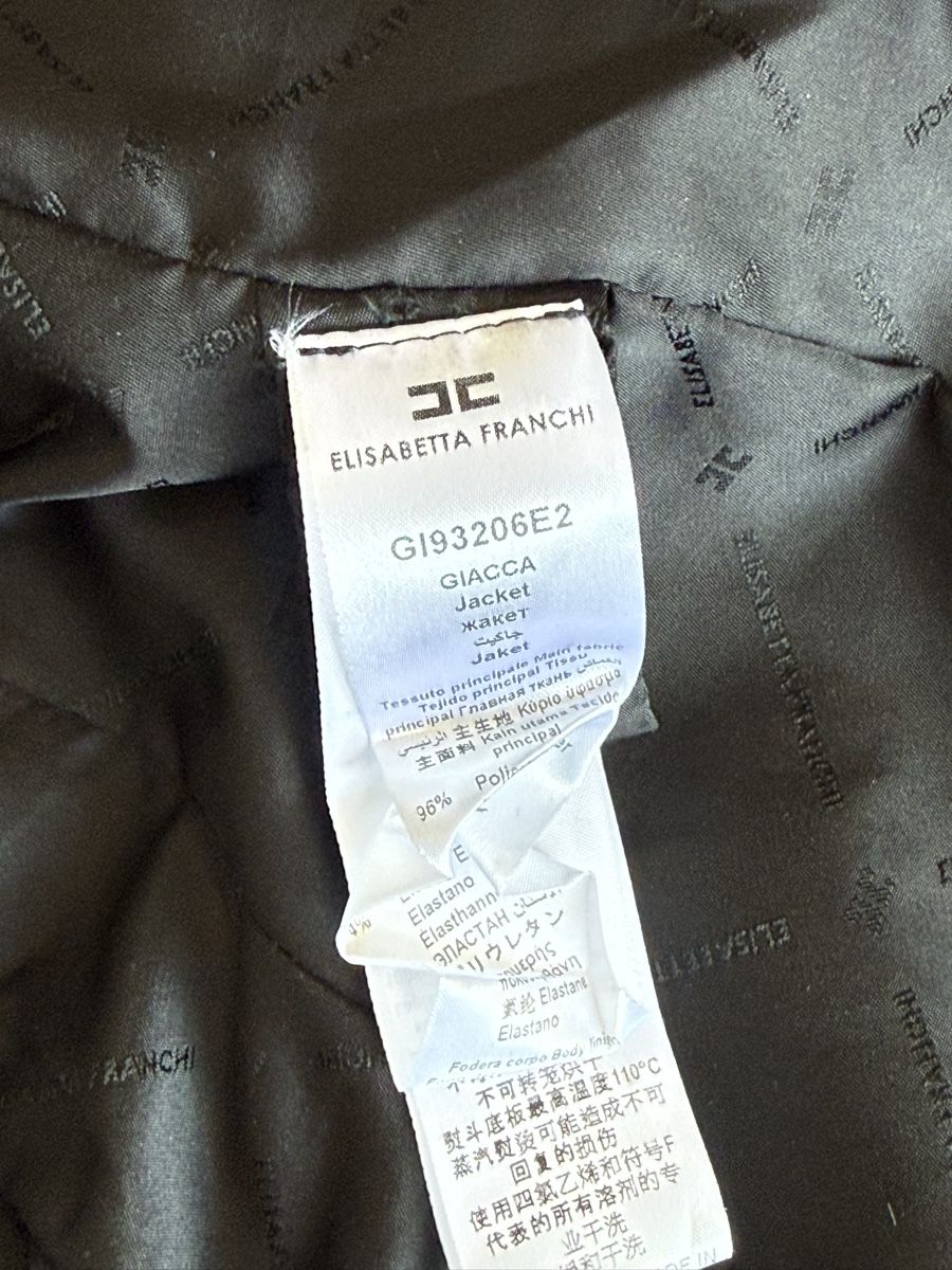 Franchi Giacche: Blazer Elisabetta Franchi – Nuovo (secondo la descrizione) da Genève venduto da iry_67wr 6