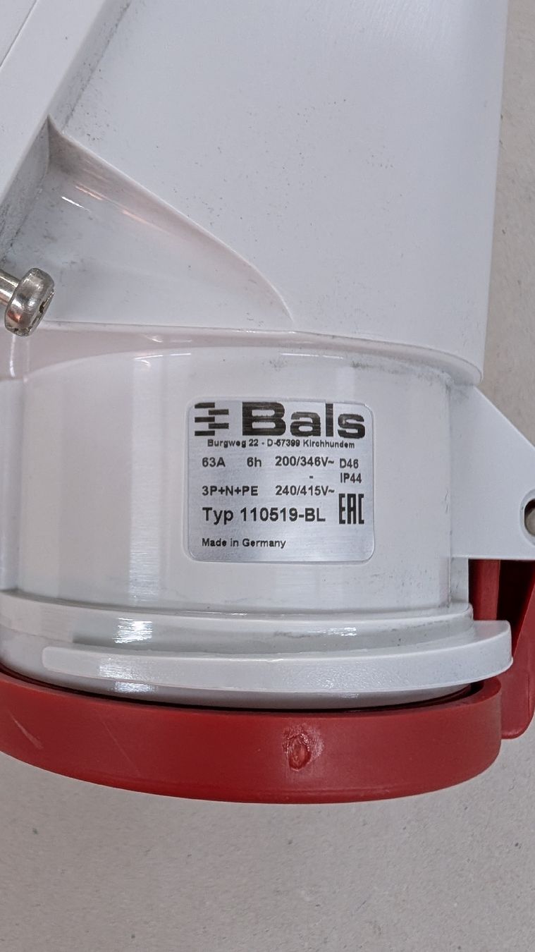Spine: CEE 63A 6h Aufputz Bals – Nuovo e nell'imballaggio originale da Volketswil venduto da mar_c5pv 1