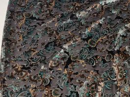 Viskose Poly Devoré Stoff leicht 1.90x1.40m Paisley