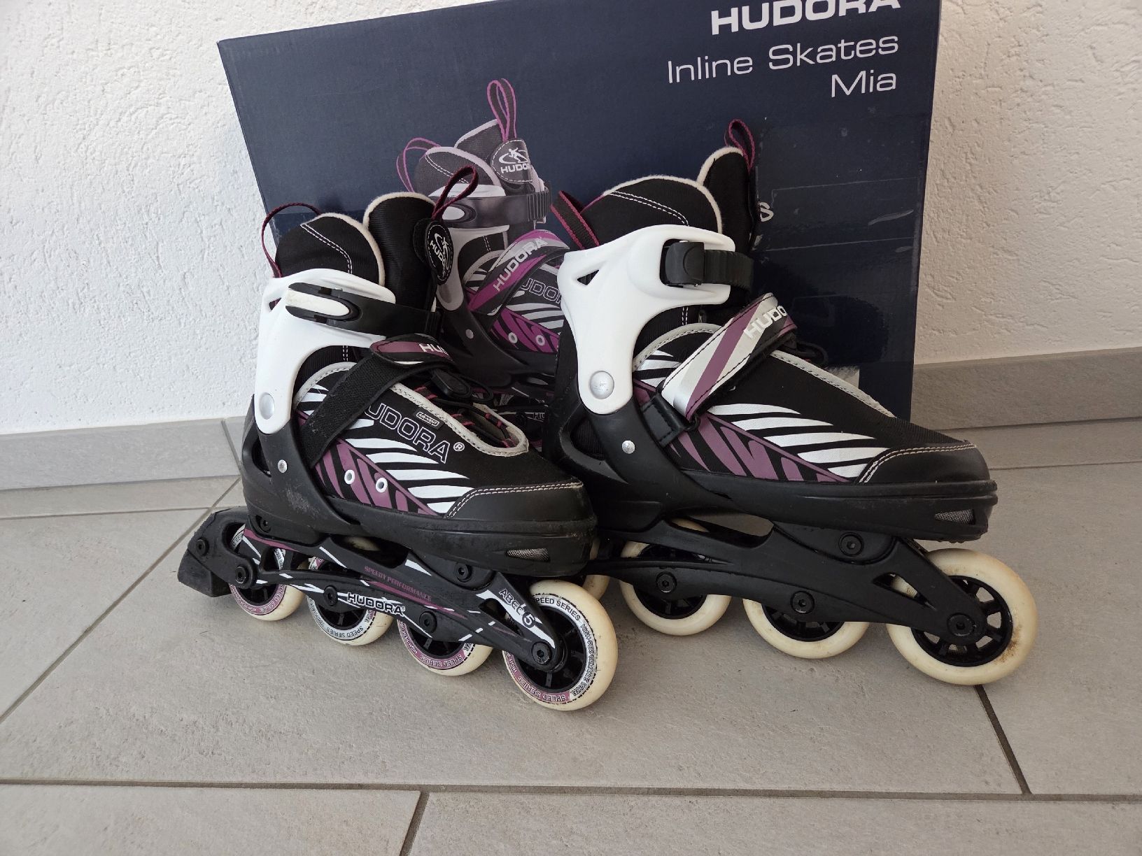 Pattini in linea & Pattini a rotelle: Hudora Inline Skates Gr.37-40 – Usato da Tenniken venduto da Mrsush