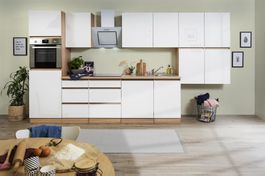 755 Küchenzeile Küchenblock 380cm E/SO/W - Küche Einbauküche